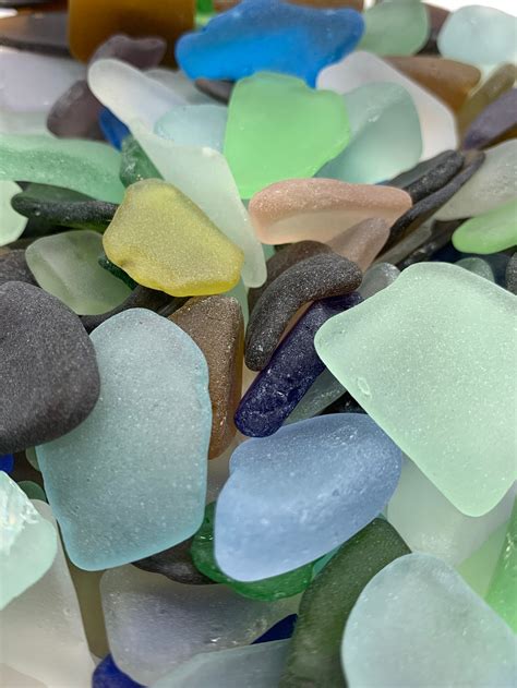 Large Sea Glass Authentic From Florida Beaches Real Tumbled Etsy