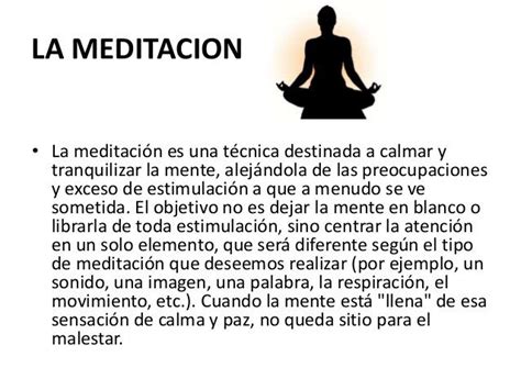 En Que Consiste La Meditacion