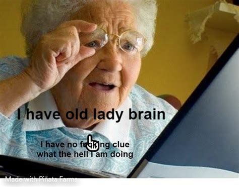 Old Lady At Computer Memes Piñata Farms The Best Meme Generator And
