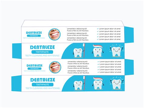Product Packaging Toothpaste Box Design By Tahsin Tamanna On Dribbble