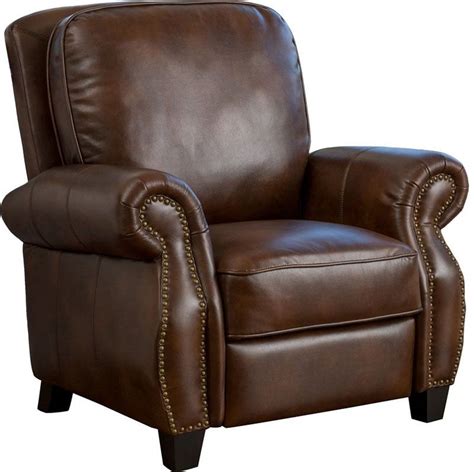 Farmhouse Style Recliners The Weathered Fox Leather Recliner