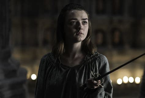 Maisie Williams Says Goodbye To Game Of Thrones With Bloody Hd