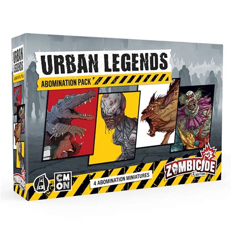 Zombicide 2e Urban Legends Abomination Pack