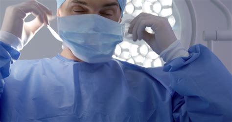Caucasian Male Surgeon Healthcare Professional Hospital Stock Footage Video 100 Royalty Free