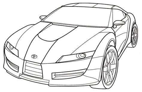Cars Coloring Pages 100 Free Coloring Pages