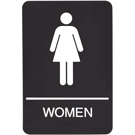 Women Restroom Sign Printable Free