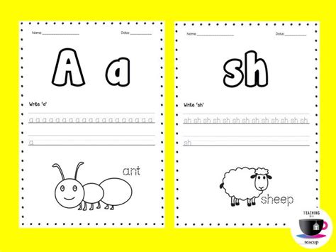 Click on any of the items below to download. Phonics Worksheets 2 - Jolly Phonics | Teaching Resources