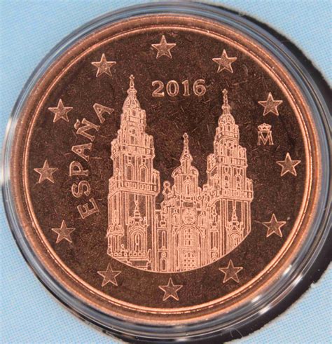 Spanien 1 Cent Münze 2016 Euro Muenzentv Der Online Euromünzen Katalog