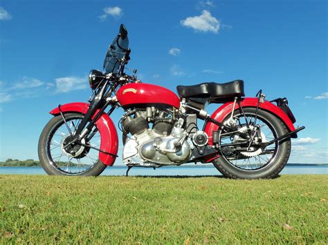 Restored Vincent Rapide 1951 Photographs At Classic Bikes Restored