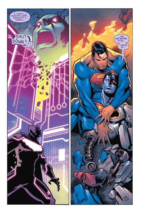 Dc Comics And Batman Superman 14 Spoilers And Review How Do You Stop A