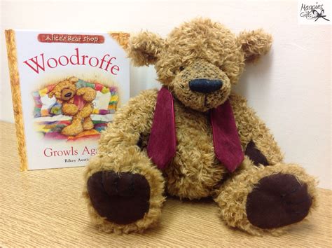 Woodroffe The Teddy Bear With His Matching Story Book Which Is Signed