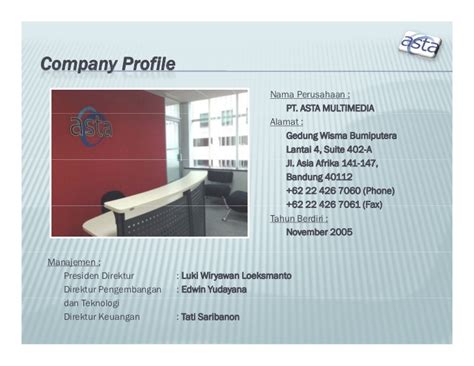 Pada kenyataannya, cv dengan contoh sederhana bukan berarti tidak menarik. Company Profile Perusahaan Jasa ~ Dunia IT