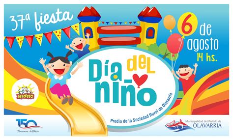 Even though children's day falls on saturday, april 30, 2022, it is a working day. Día del Niño | Municipalidad del Partido de Olavarría