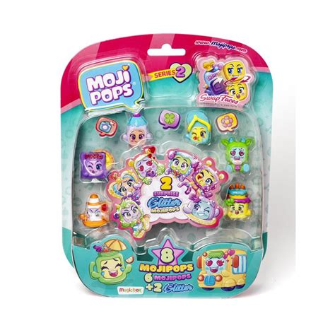 Magic Box Toys Moji Pops Zestaw Figurek Seria 2 Glitter Błyszczące 9840