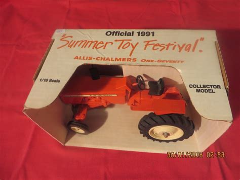 116 Scale Allis Chalmers One Seventy 1991 Summer Toy Festival Spec