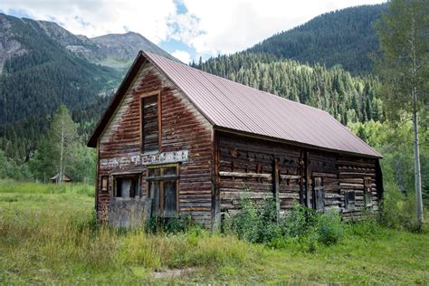 Crystal Co Ghost Town Near Marble Co Gunnison County