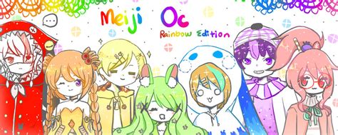 Rainbow Characters By Mayosoi On Deviantart