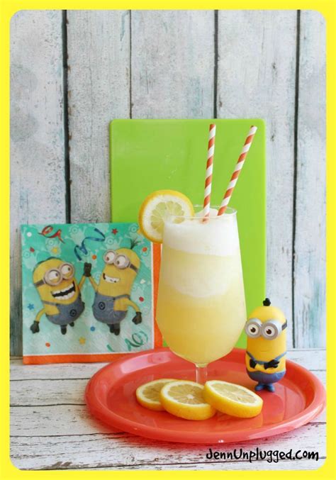 Minion Lemonade Recipe Kids Minions Lemonade Recipes Minion Food