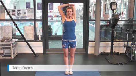 How To Do A Tricep Stretch Youtube