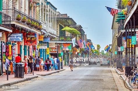 French Quarter Streets New Orleans High Res Stock Photo Getty Images