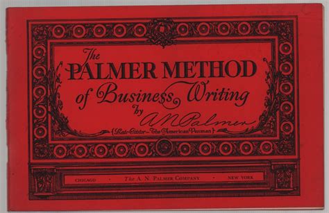 The Palmer Method Of Business Writing Revised Edition 1930 By An