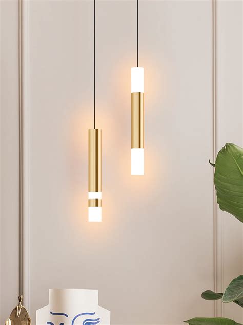 2298us 25 Offmodern Art Gold Pendant Lamp For Bedroom Bedside