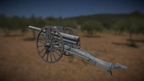 Artillery Canon 3d Model By Craft Studios Craftstudios Ab13974