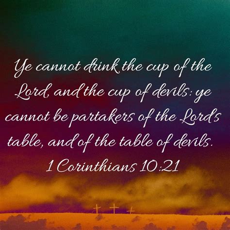 1 Corinthians 10 The Lords Table Unashamed Of Jesus