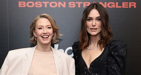 Keira Knightley Carrie Coon Premiere Boston Strangler Movie In NYC