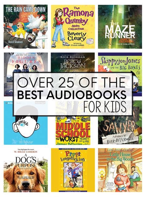 Also, in a world of shortening attention spans with different forms of media constantly vying for our attention, audiobooks could help your child become a more focused and better listener. Best Audiobooks for Kids