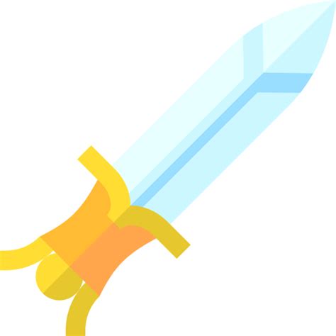 Sword Basic Straight Flat Icon