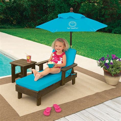 Check out our diy lounge chair selection for the very best in unique or custom, handmade pieces from our chairs & ottomans shops. Amazon.com: Sun Smarties Outdoor Chaise with Umbrella and Table TURQUOISE: Toys & Games | Kids ...