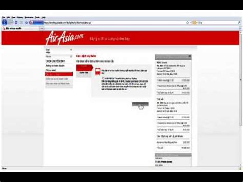 You can make use of the market competition in your favour and can search for the cheapest tickets. how to book tickets online from AirAsia.com - YouTube