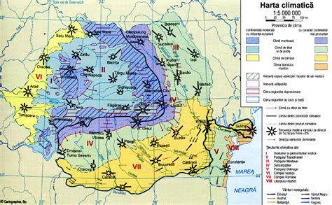 1 sheet bleahu m., radulescu d. Harta Clima Romania