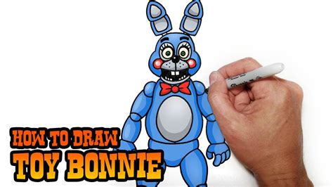 How To Draw Toy Bonnie Fnaf 2 ToyWalls