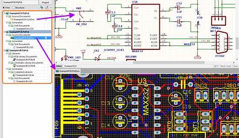 how to import schematic to pcb in altium