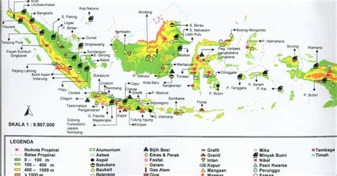 Somethink Berbagi Inspirasi Dan Ide Peta Sumber Daya Mineral Indonesia