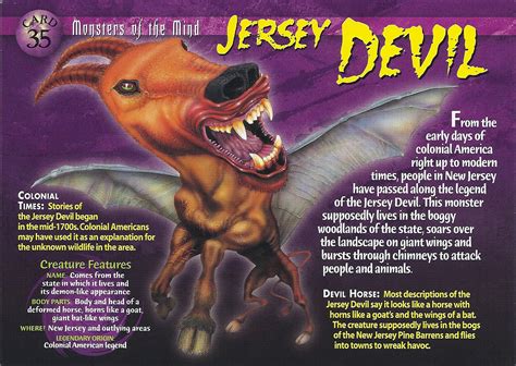 Jersey Devil Weird N Wild Creatures Wiki Fandom