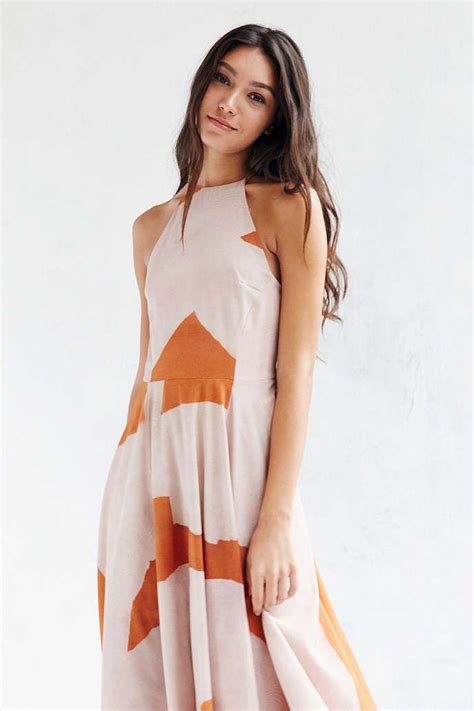 For Her Urban Outfitters Urban Dresses Silk Midi Dress Dresses