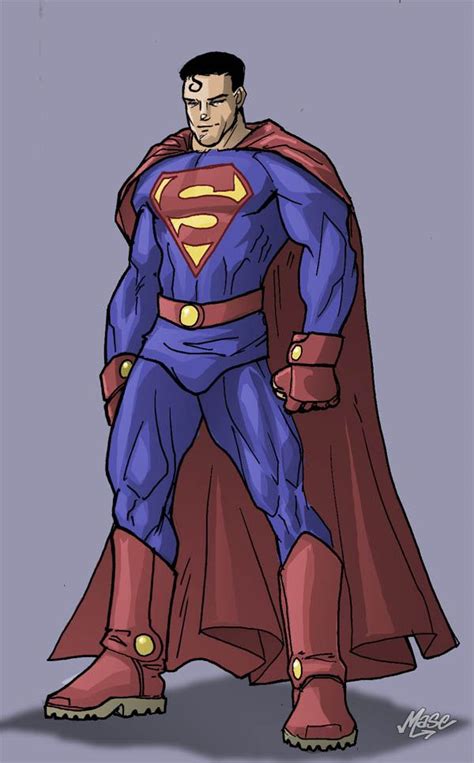 Superman Redesign Ii By Mase0ne On Deviantart Superman Clark Kent