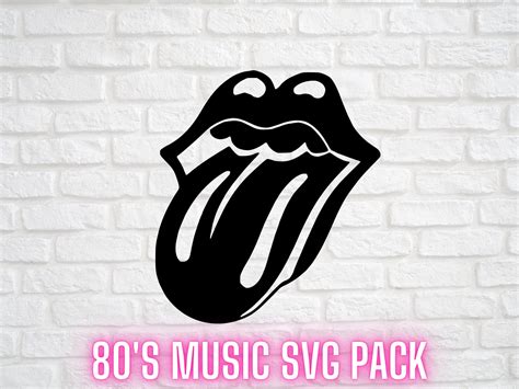 80s Rock Band Svg Etsy
