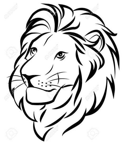 Pin by Veronique Engelen on adobe | Animal stencil, Lion art, Animal