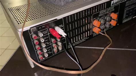 technics su v707 vintage integrated amplifier youtube