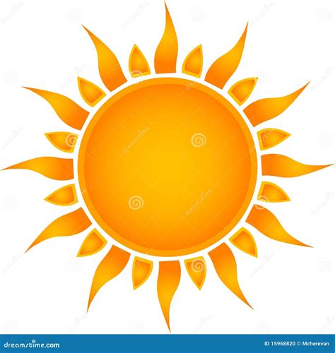 Sun Symbol Stock Illustration Illustration Of Happy