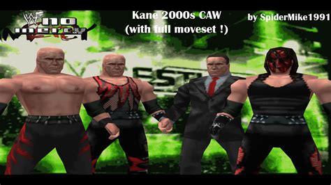 wwf no mercy kane 2000 caw and moveset by spidermike1991 on deviantart