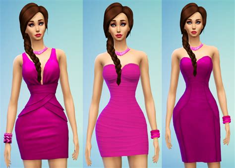 My Sims 4 Blog For The Love Of Pink Clothing Recolors By Ohmyglobsims