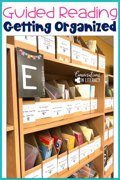 Guided Reading Organization Tips Conversations In Literacy