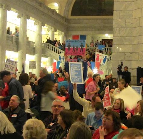 same sex marriage opponents hold rally at capitol kcpw
