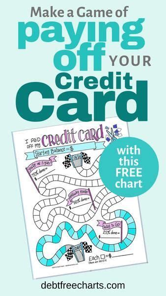 Make A Game Of Paying Off Your Credit Card With This Free Chart And