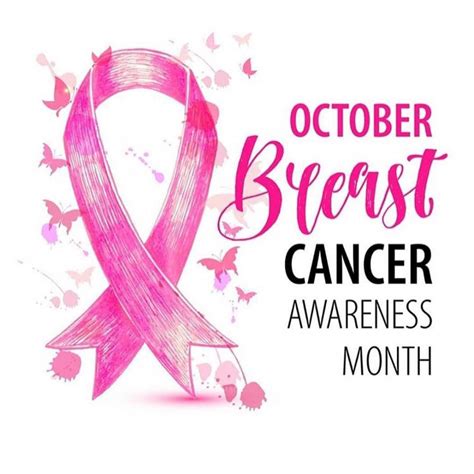 Breast Cancer Awareness Month October Health Education And